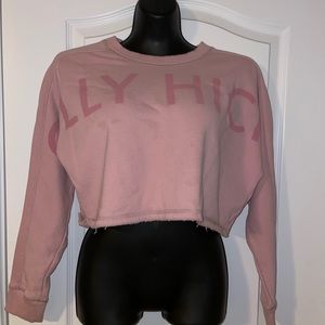 Gilly Hicks cropped sweatshirt size XS